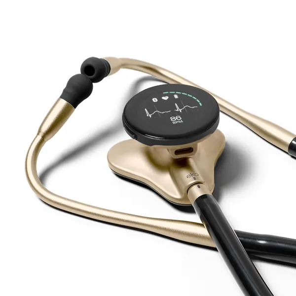 Eko CORE 500 Digital Stethoscope, Champagne